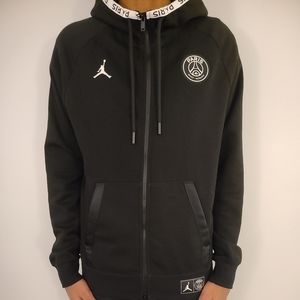 Paris Saint-Germain Black Fleece Hoodie